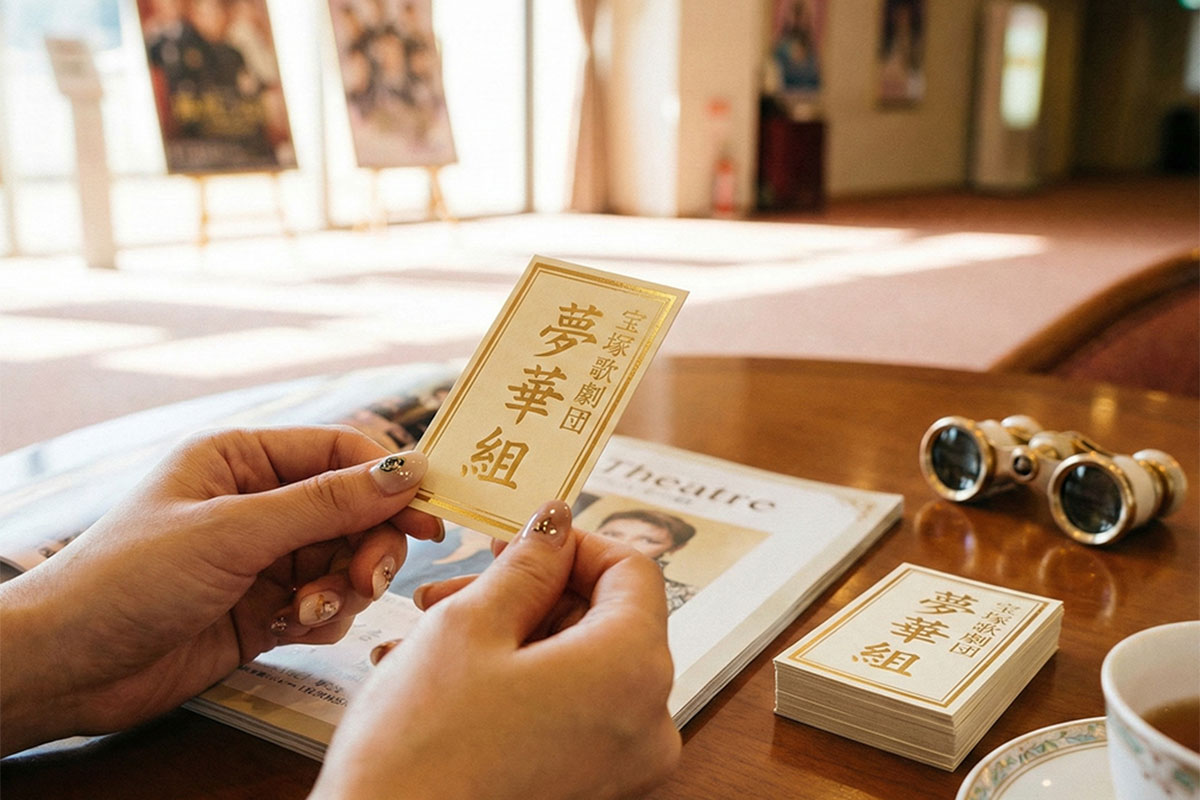 千社札って何が魅力？宝塚歌劇団ファンに選ばれる理由とデザインの考え方
